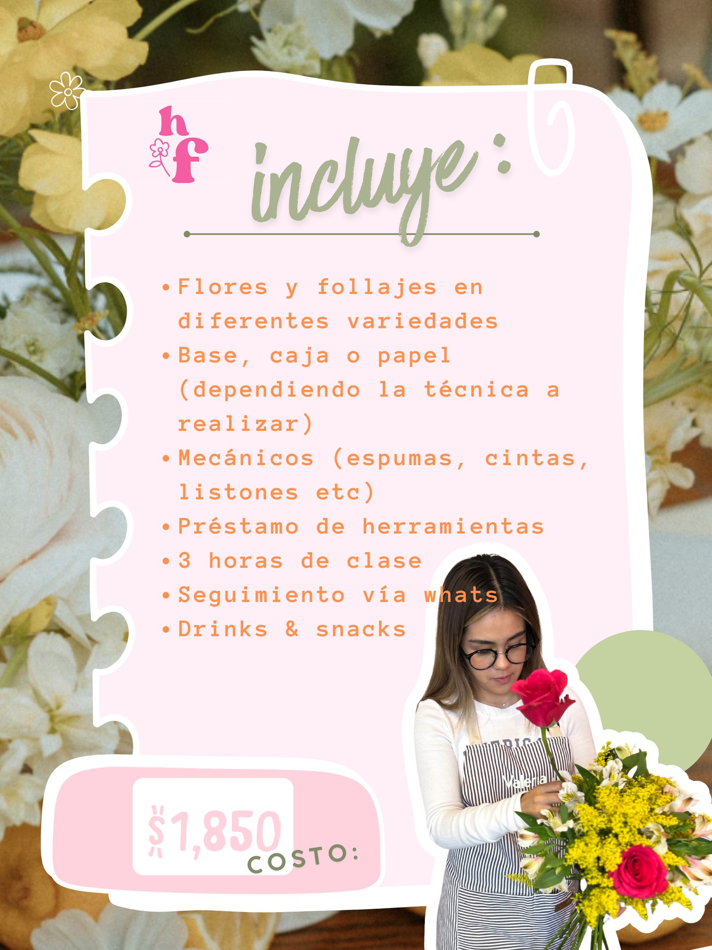 Curso floral (Personalizado)