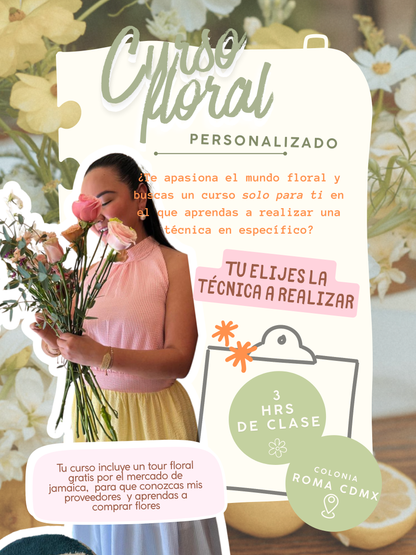 Curso floral (Personalizado)