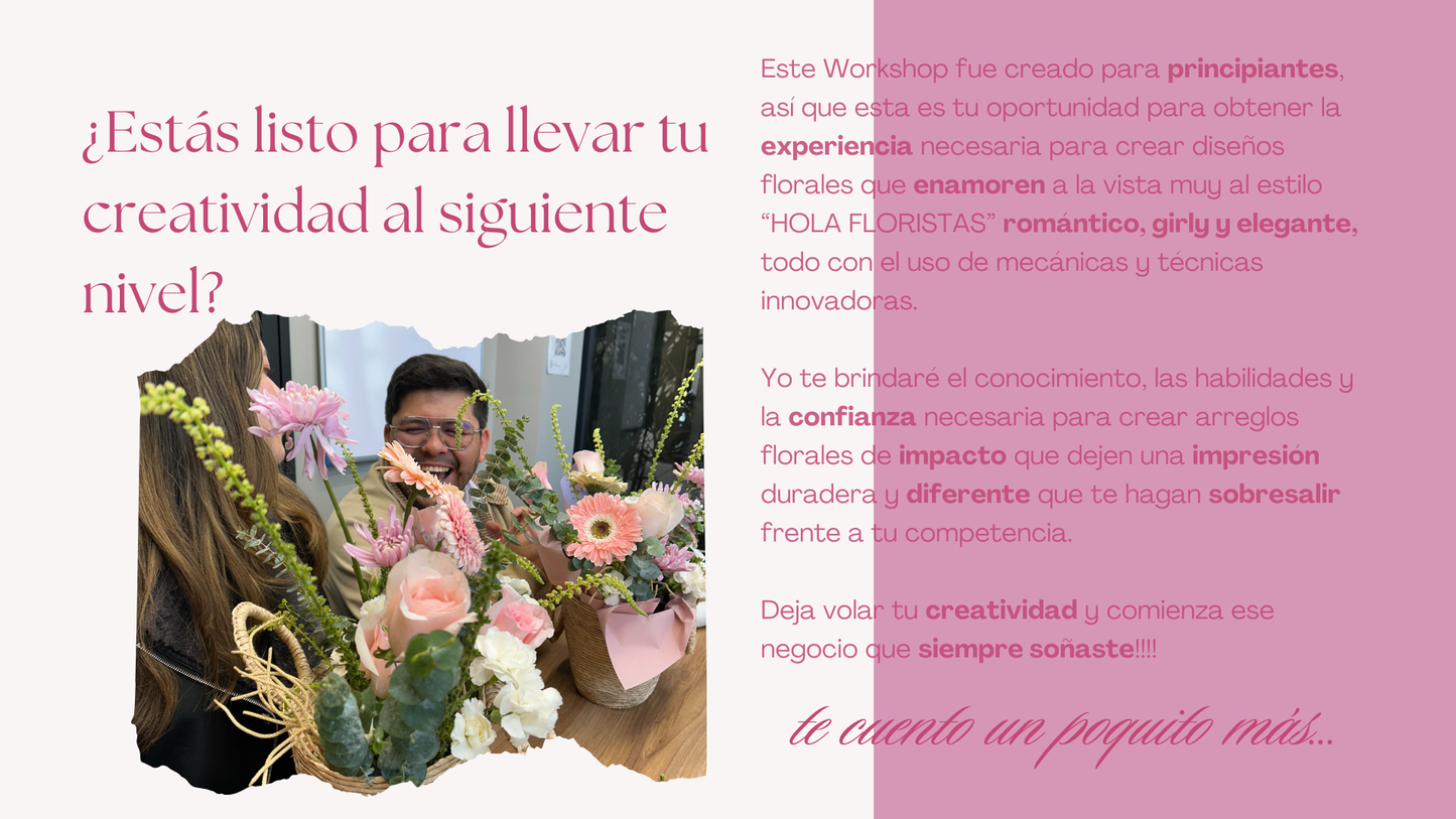 Workshop FlowerBox & FlowerBouquet + Envoltura Coreana