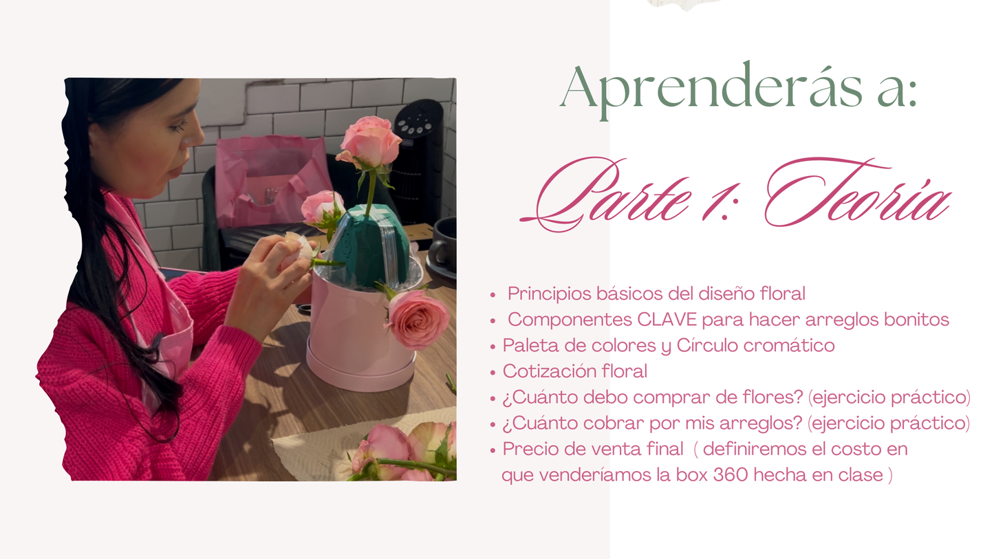 Workshop FlowerBox & FlowerBouquet + Envoltura Coreana