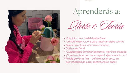 Workshop FlowerBox & FlowerBouquet + Envoltura Coreana