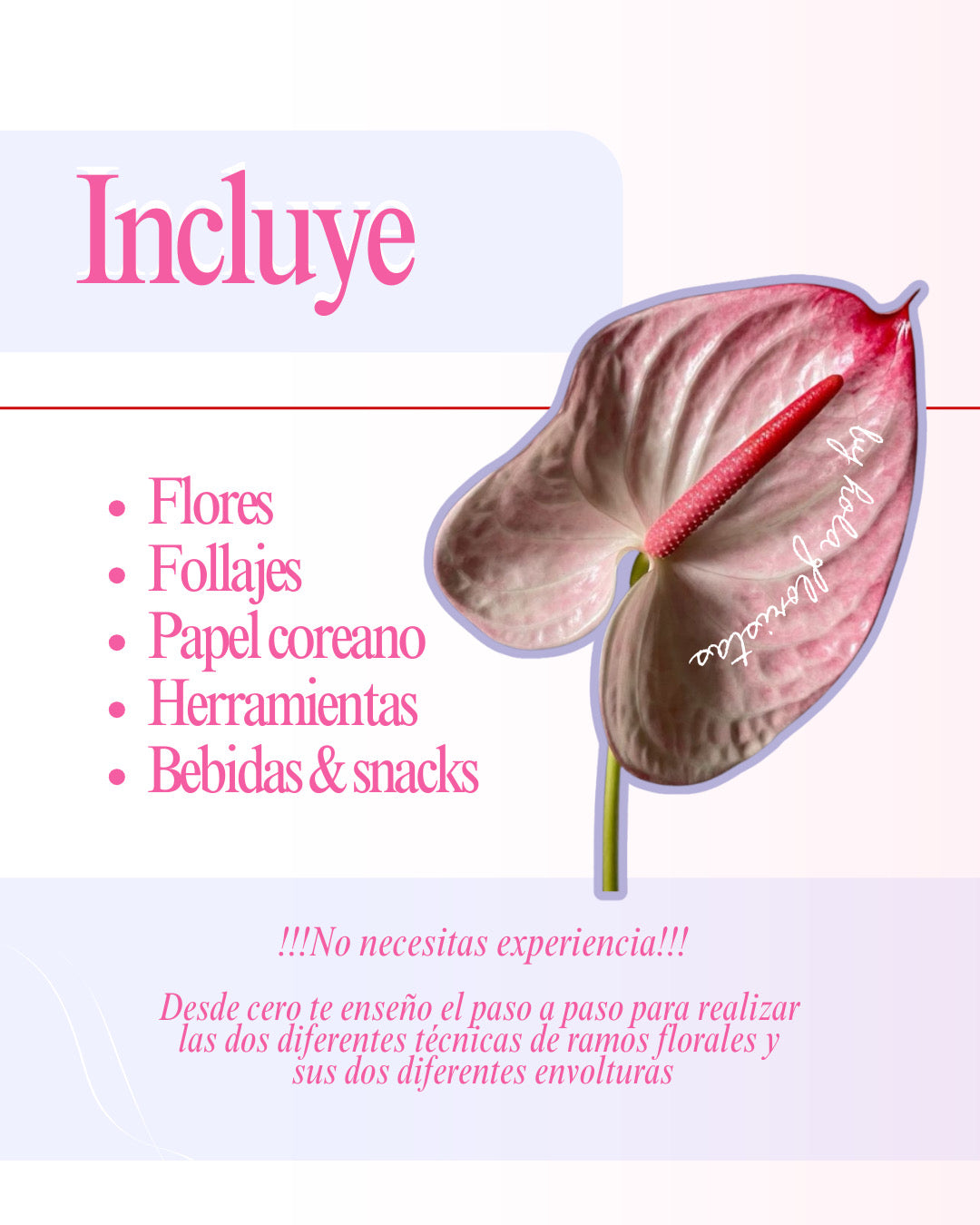 Taller de Ramos de flores