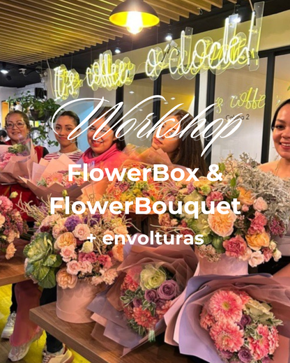 Workshop FlowerBox & FlowerBouquet + Envoltura Coreana