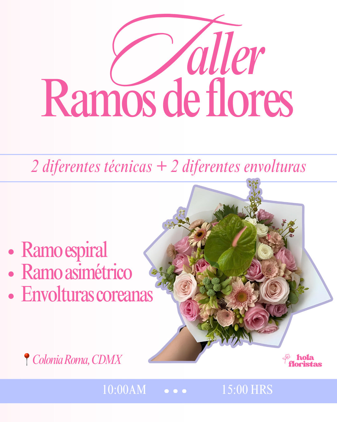 Taller de Ramos de flores