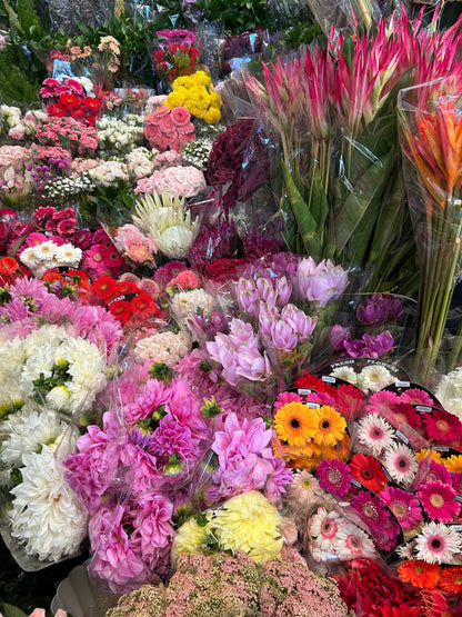 Tour floral por Mercado de Jamaica