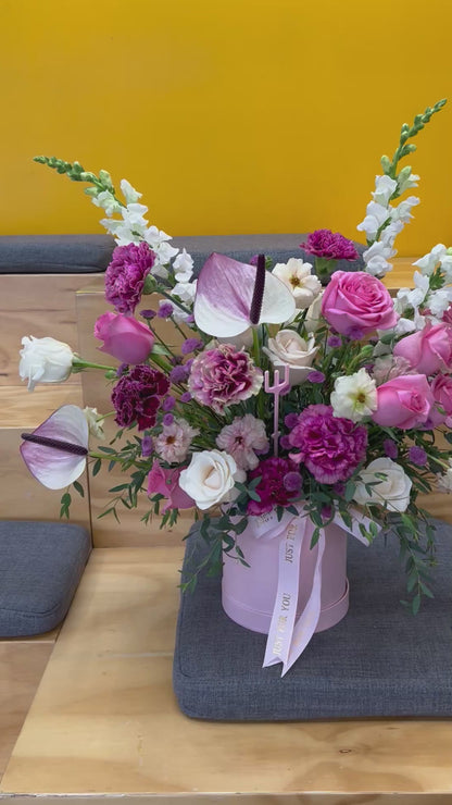 Workshop FlowerBox & FlowerBouquet + Envoltura Coreana